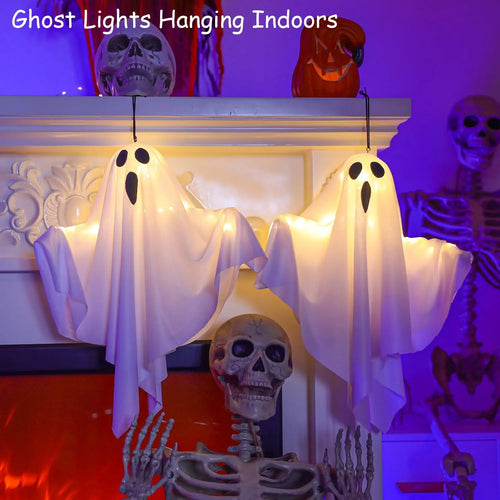 Fantome d'Halloween LED