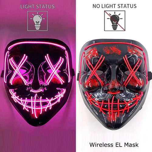 Masque LED Halloween - Purge Edition