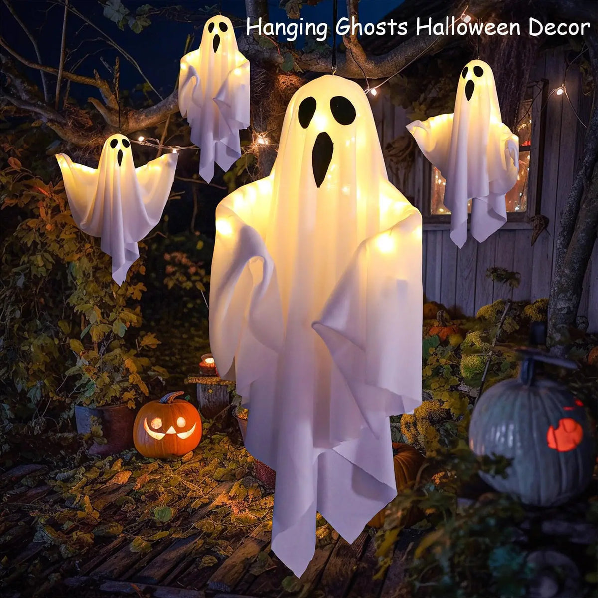 Fantome d'Halloween LED