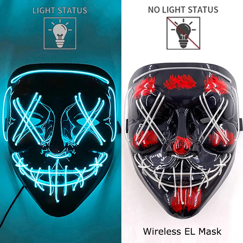 Masque LED Halloween Edition Limité