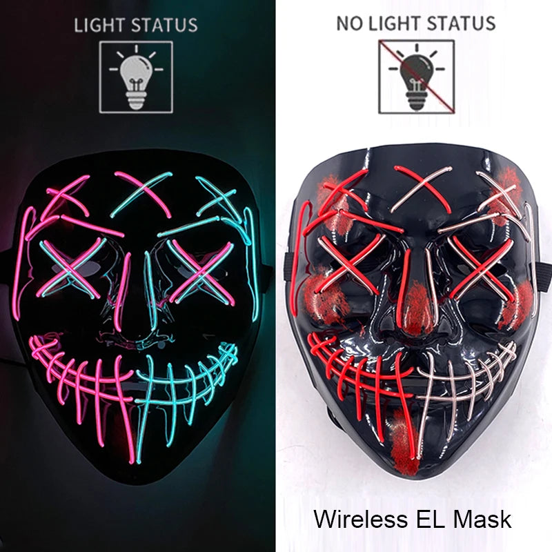 Masque LED Halloween Edition Limité