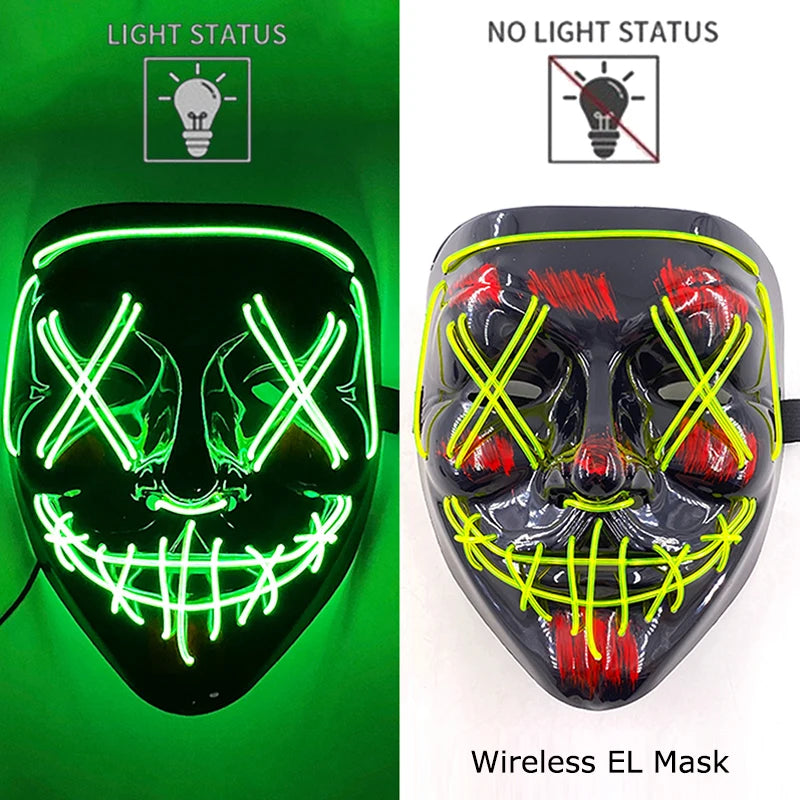 Masque LED Halloween Edition Limité