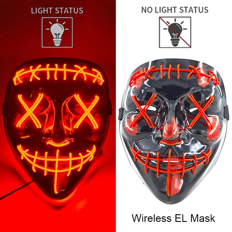 Masque LED Halloween Edition Limité