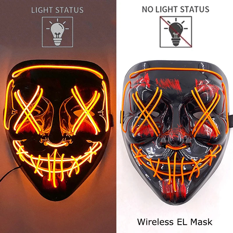 Masque LED Halloween Edition Limité