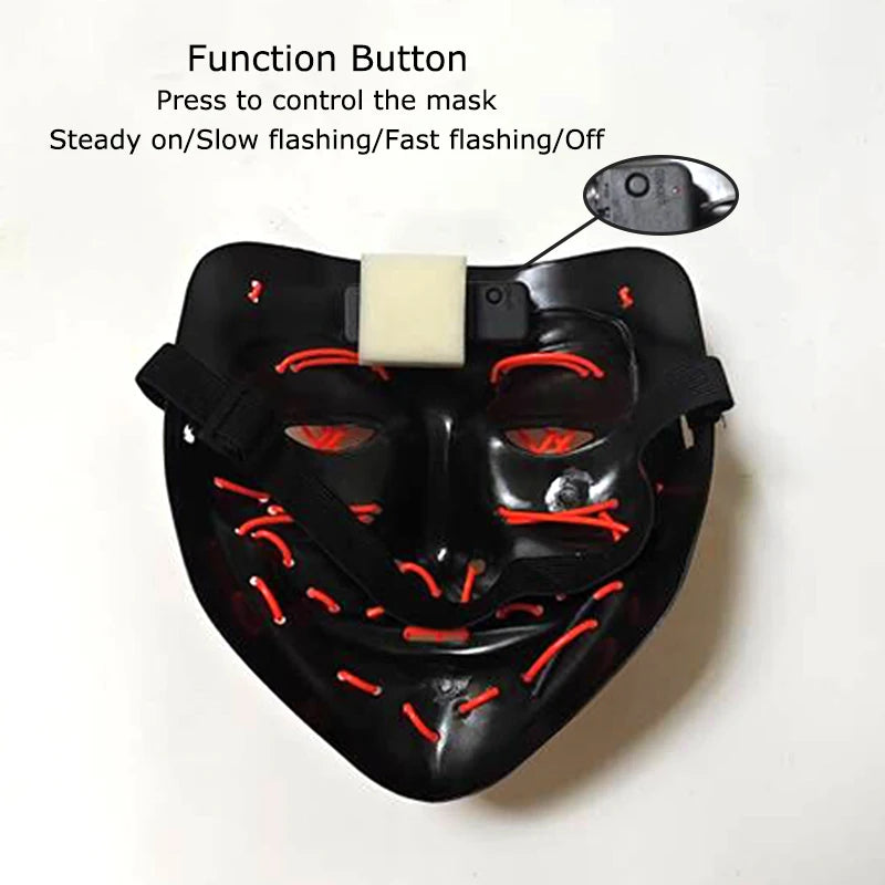 Masque LED Halloween Edition Limité