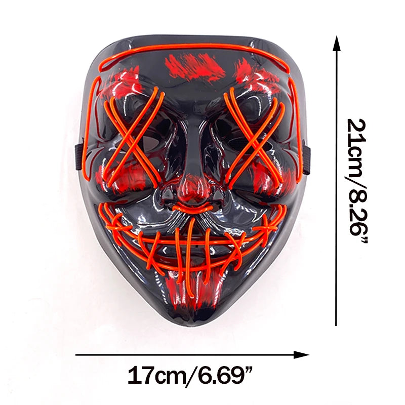 Masque LED Halloween Edition Limité