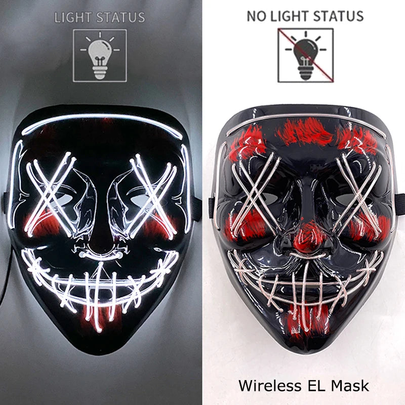 Masque LED Halloween Edition Limité