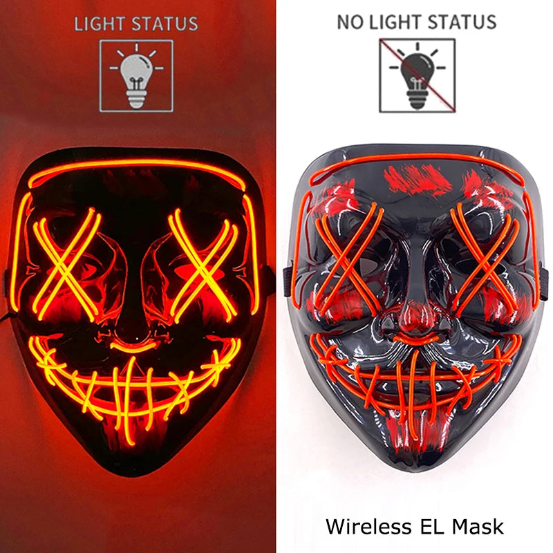 Masque LED Halloween Edition Limité